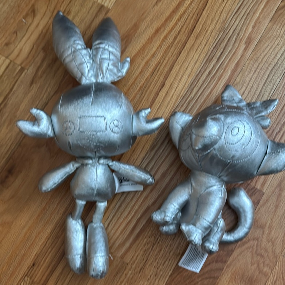 Pokémon metallic stuffed animals. Great condition. Selling as a set.